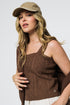 Madelyn-Cabled Sweater Cami